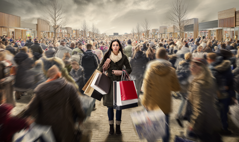 Pozrite sa na toto šialenstvo v Parndorfe: Takto vyzerali zľavy Black Friday naživo!