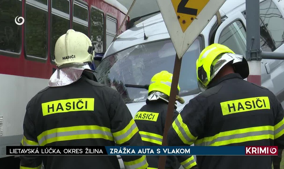 ZRÁŽKA AUTA S VLAKOM