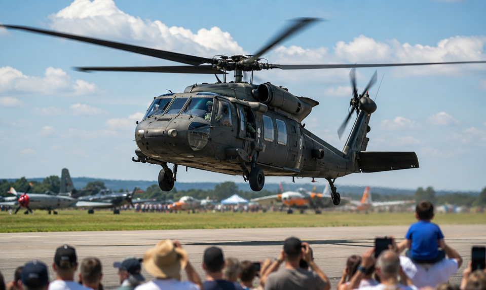 Do Očovej priletí Black Hawk aj F-16. Pozrite si kompletný program leteckého dňa