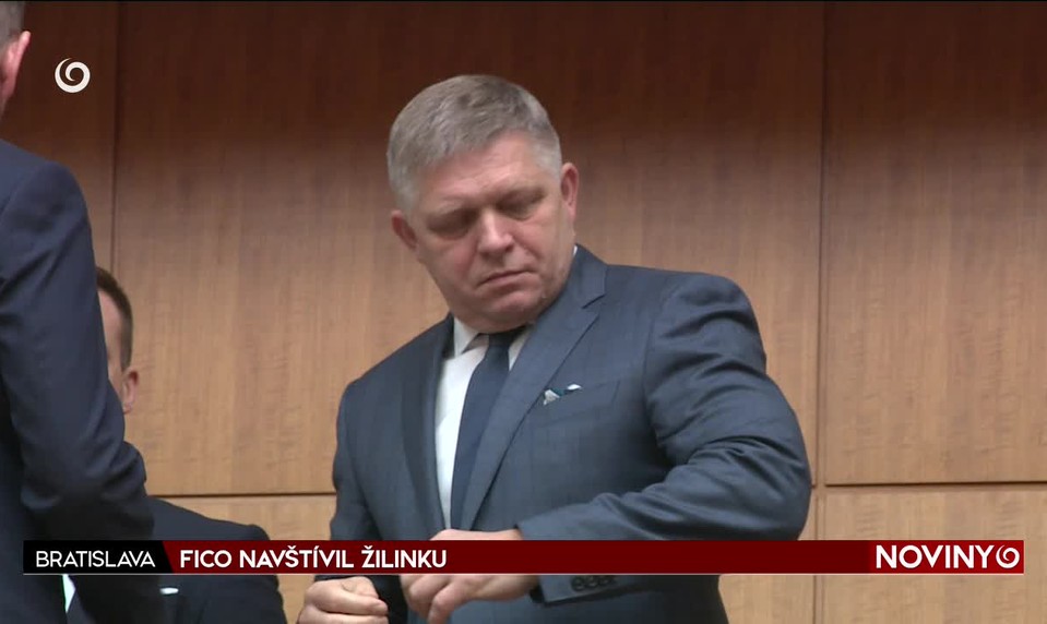 FICO NAVŠTÍVIL ŽILINKU