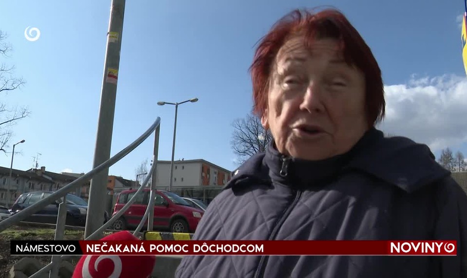 NEČAKANÁ POMOC DÔCHODCOM