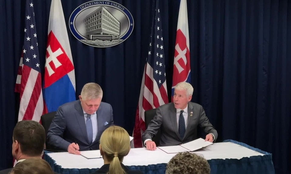 USA a Slovensko podpísali dohodu o posilnení civilného jadrového programu
