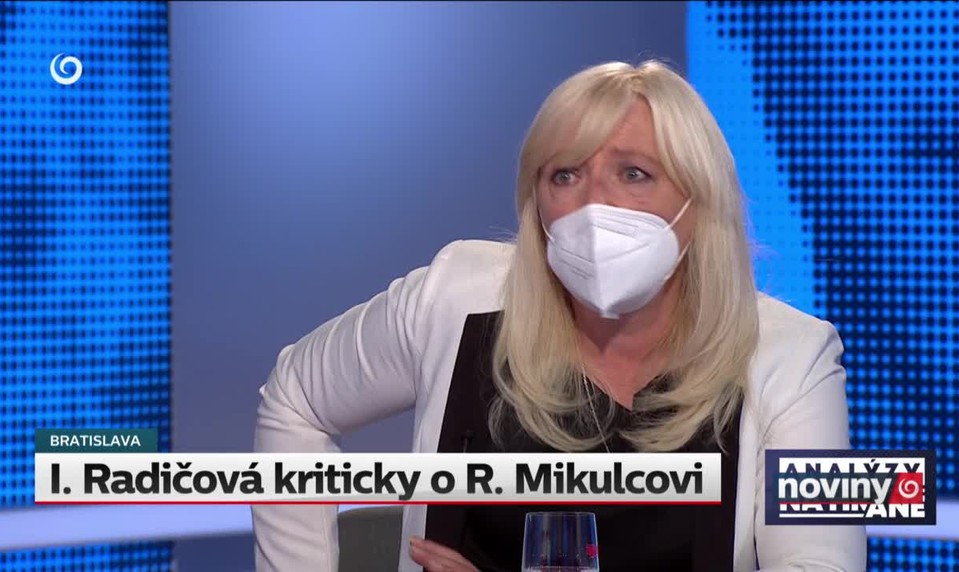 I. Radičová kriticky o R. Mikulcovi
