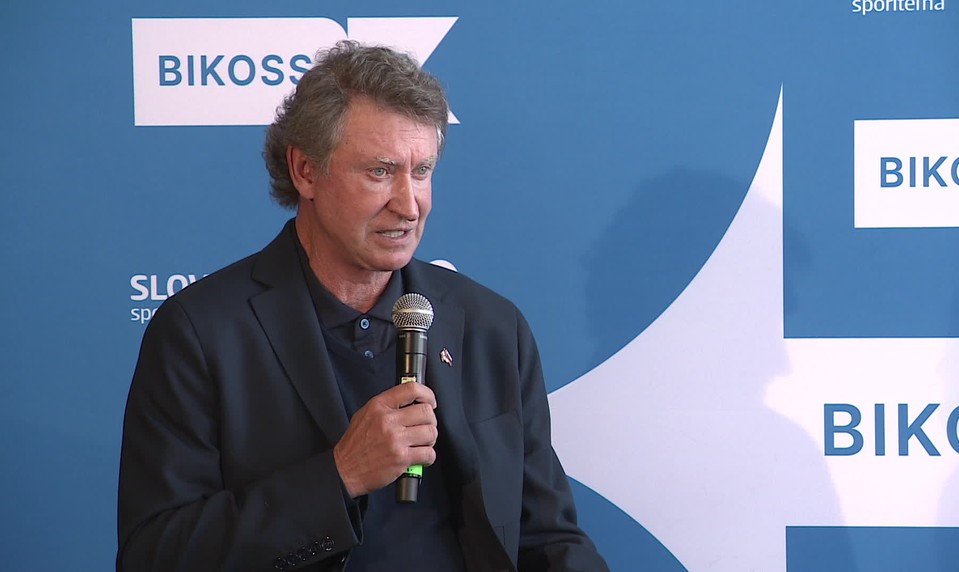 Hokejová ikona Gretzky navštívila Slovensko: úspech nie je len o ľade