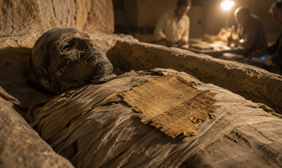 Archeológovia žasnú: V múmii našli fragment Homérovej Iliady