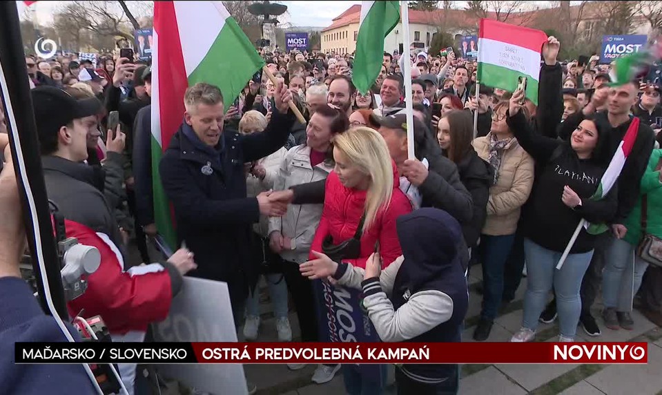 OSTRÁ PREDVOLEBNÁ KAMPAŃ