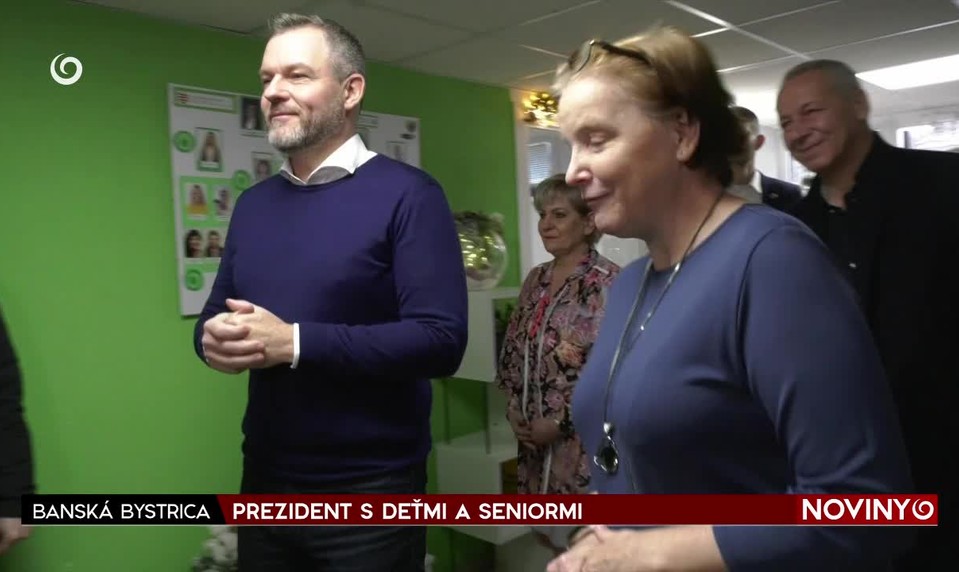 PREZIDENT S DEŤMI A SENIORMI
