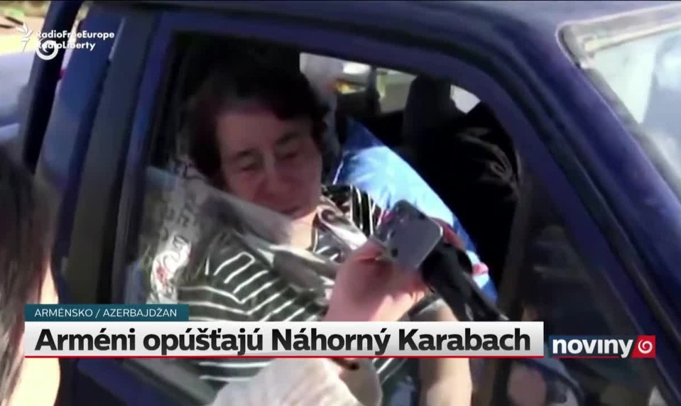 Arméni opúšťajú Náhorný Karabach