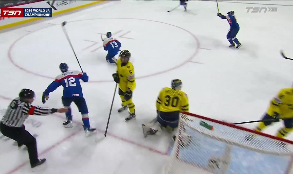 Slováci hrali so Švédmi vyrovnanú partiu