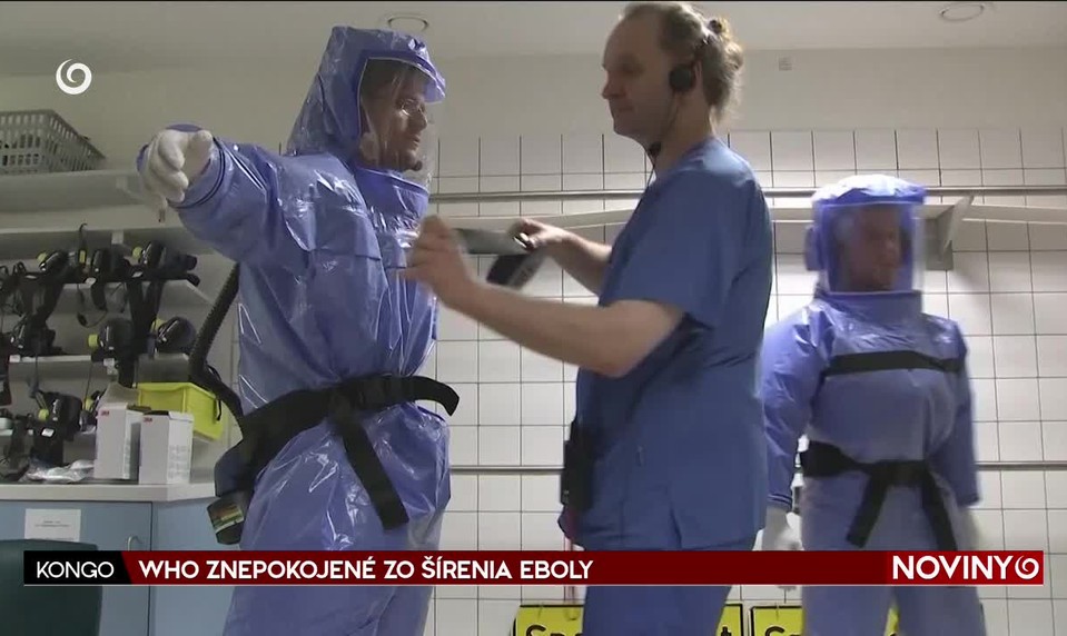 WHO ZNEPOKOJENÉ ZO ŠÍRENIA EBOLY