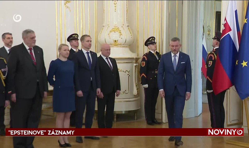 "EPSTEINOVE" ZÁZNAMY