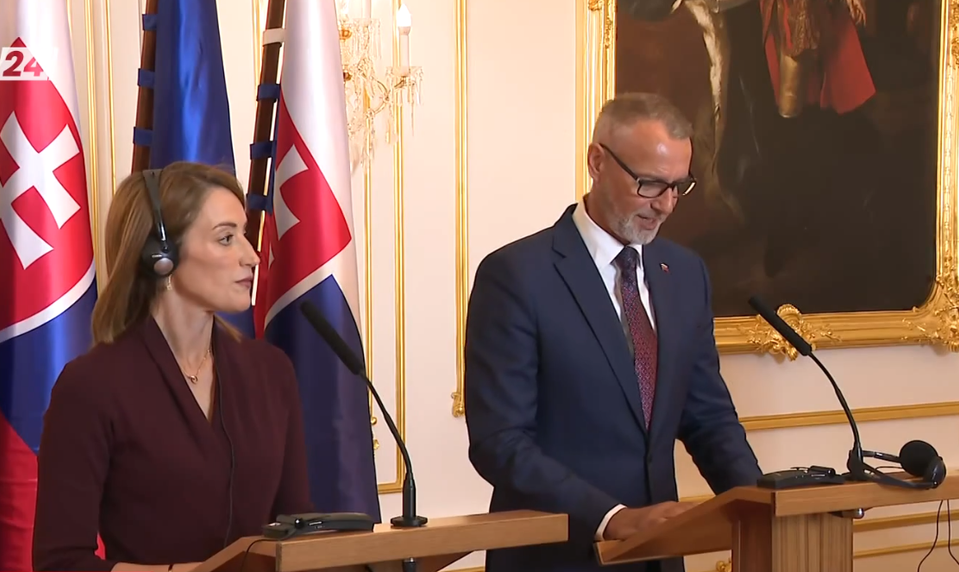 Tlačová beseda: Roberta Metsola na Slovensku