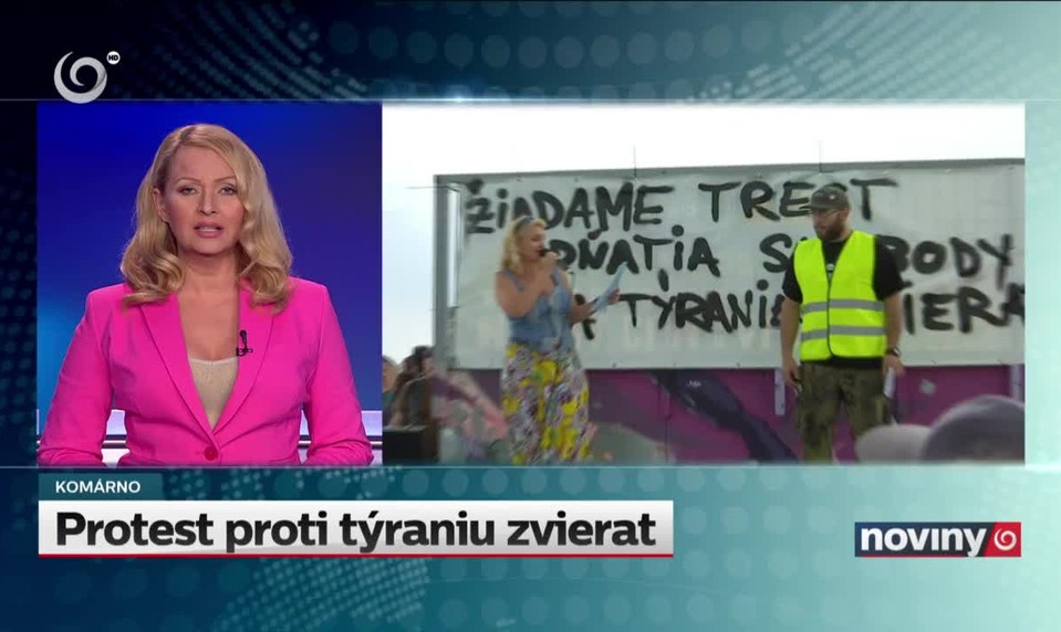 Protest proti týraniu zvierat