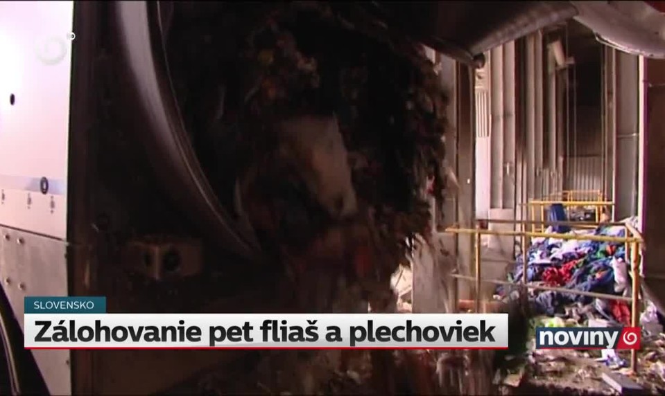 Zálohovanie pet fliaš a plechoviek