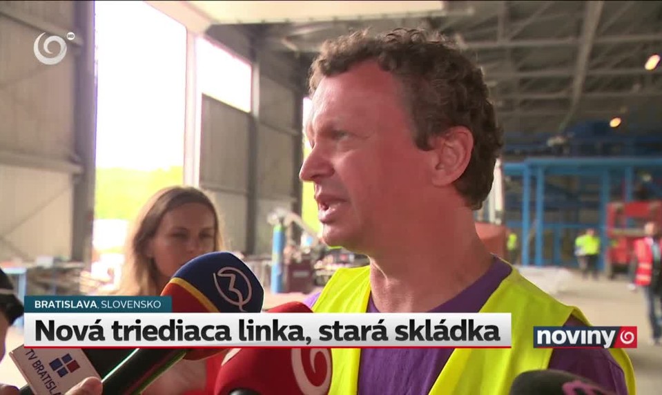 Nová triediaca linka, stará skládka