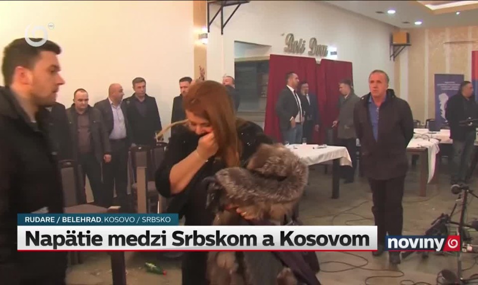 Napätie medzi Srbskom a Kosovom
