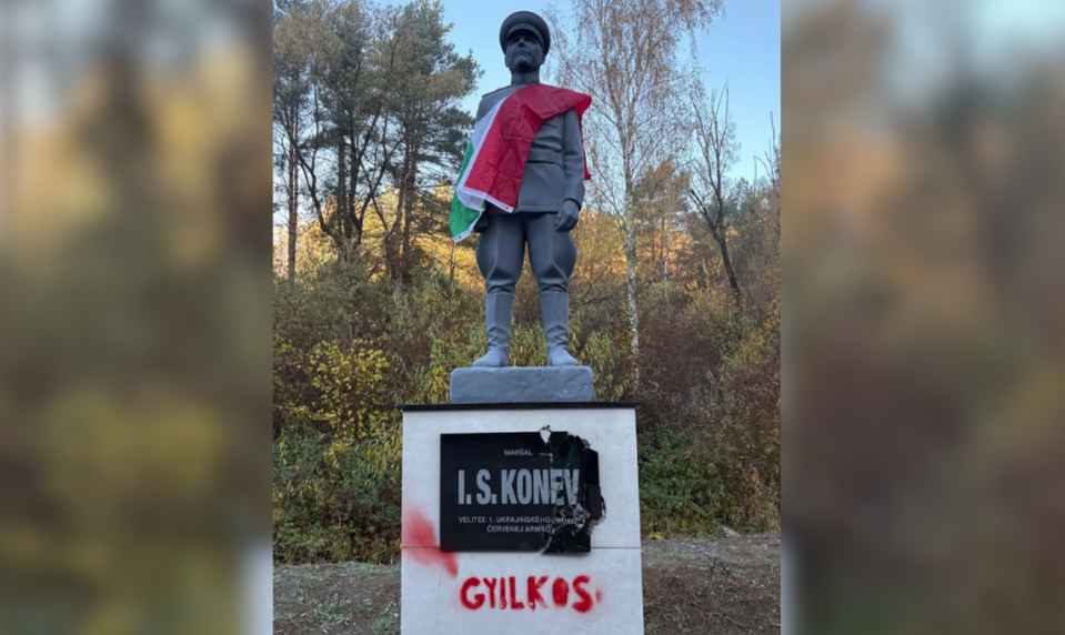 V Údolí smrti poškodili pamätník maršala Koneva. Autor podáva trestné oznámenie