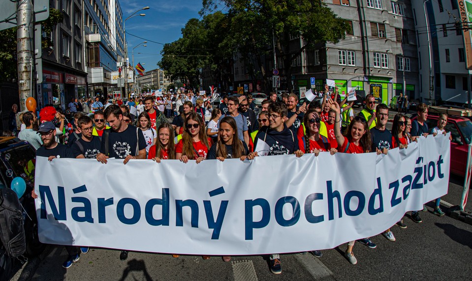 Národný pochod za život sa vracia do Bratislavy. Organizátori chcú osloviť aj poslancov