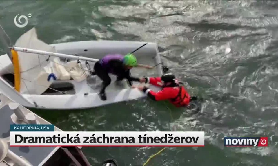 Dramatická záchrana tínedžerov