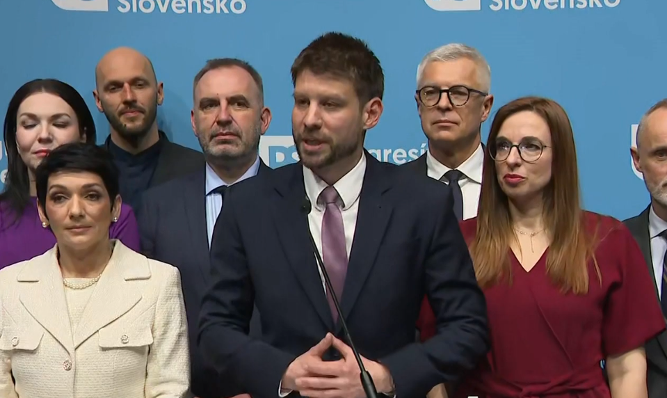 Tlačová beseda po sneme Progresívneho Slovenska