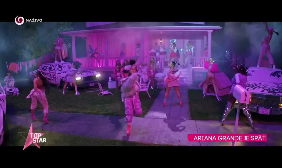ariana grande je späť