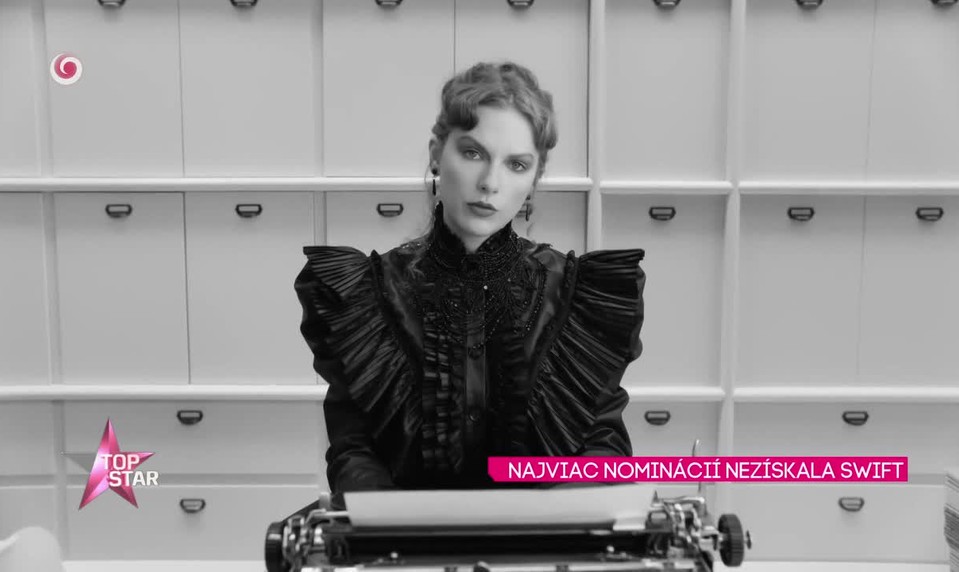 NAJVIAC NOMINÁCIÍ NEZÍSKALA SWIFT