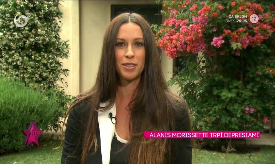 ALANIS MORISSETTE TRPÍ DEPRESIAMI