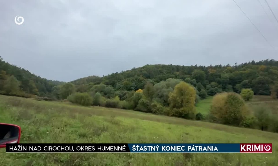 ŠŤASTNÝ KONIEC PÁTRANIA