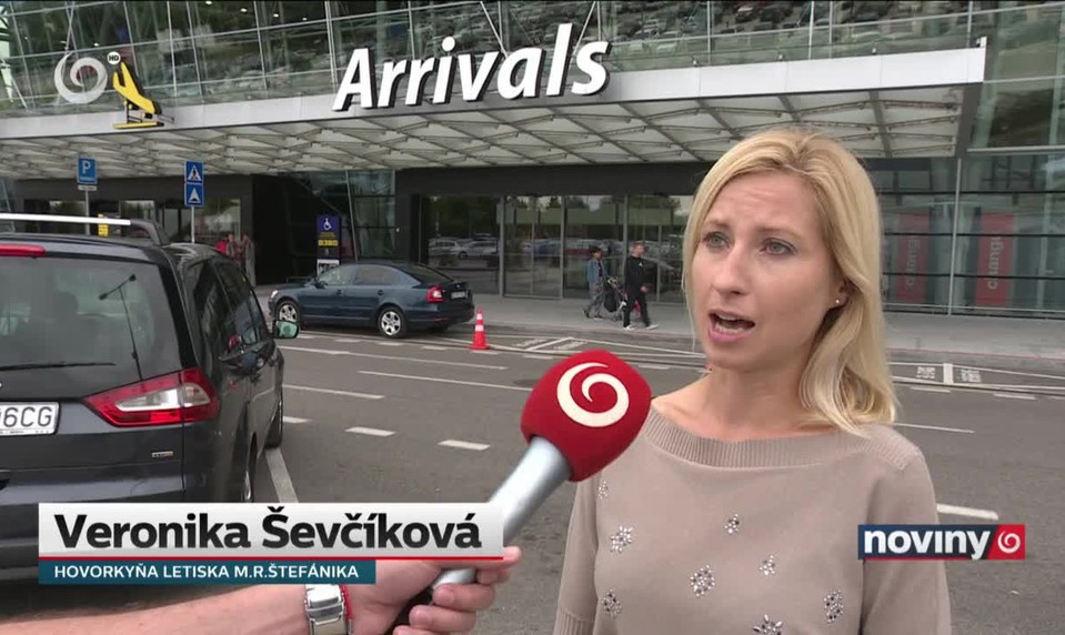 Letisko odkláňalo lety