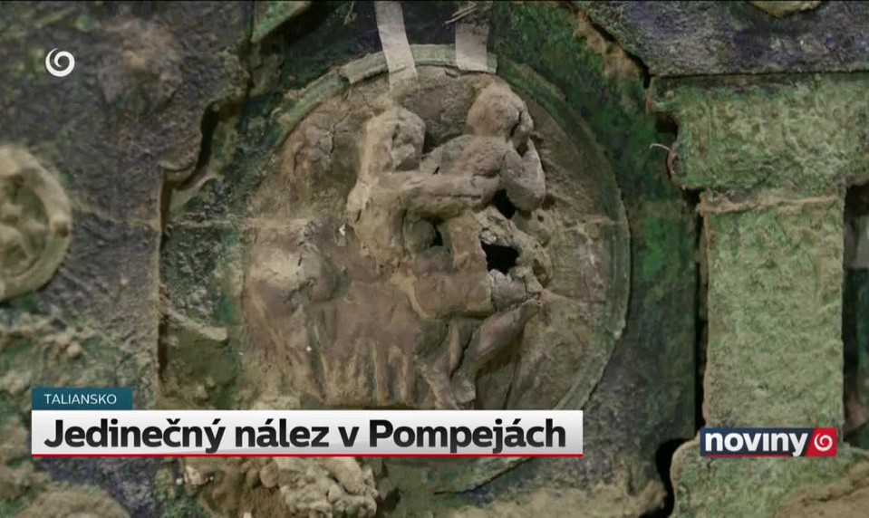 Jedinečný nález v Pompejách