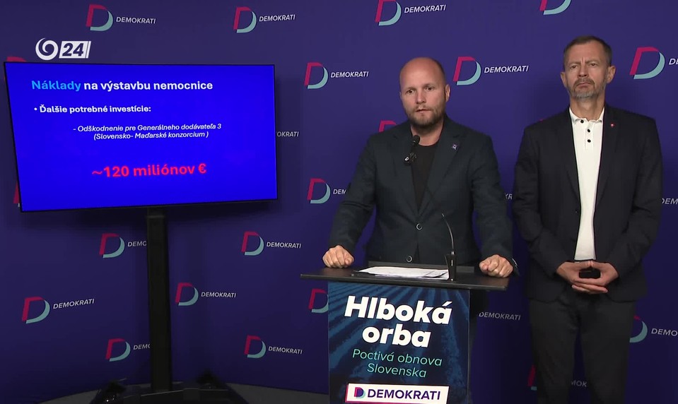 Účet za prešovskú nemocnicu: Podľa Demokratov má presiahnuť miliardu eur