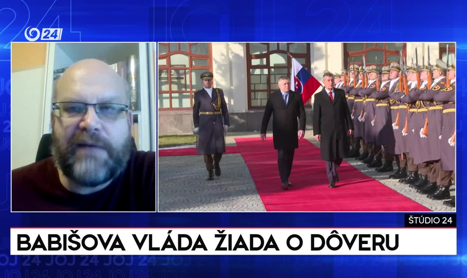 Štúdio 24: Babišova vláda žiada o dôveru