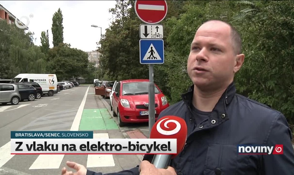 Z vlaku na elektro-bicykel