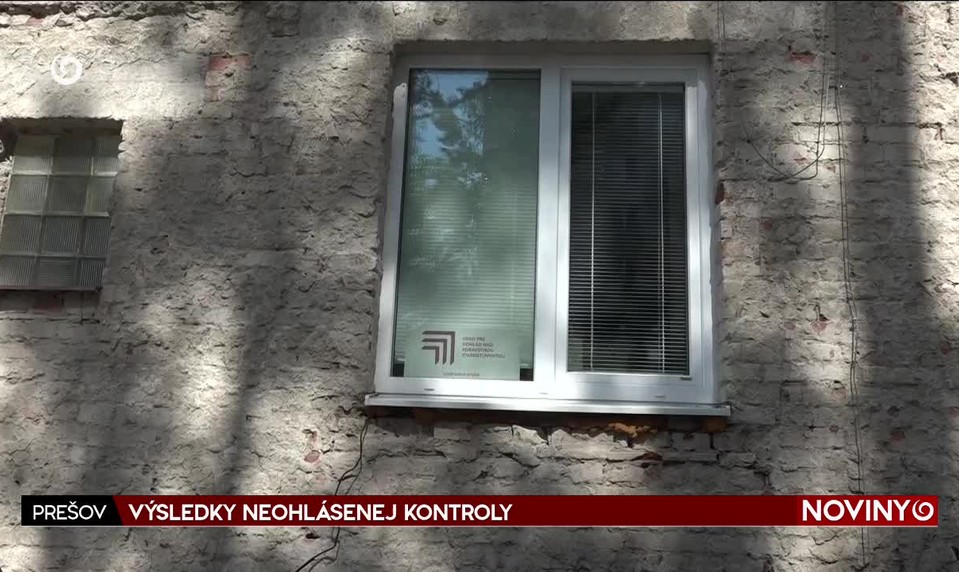 VÝSLEDKY NEOHLÁSENEJ KONTROLY