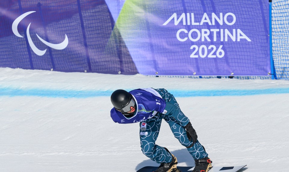 KRUPA siedmy v parasnowboardcrosse