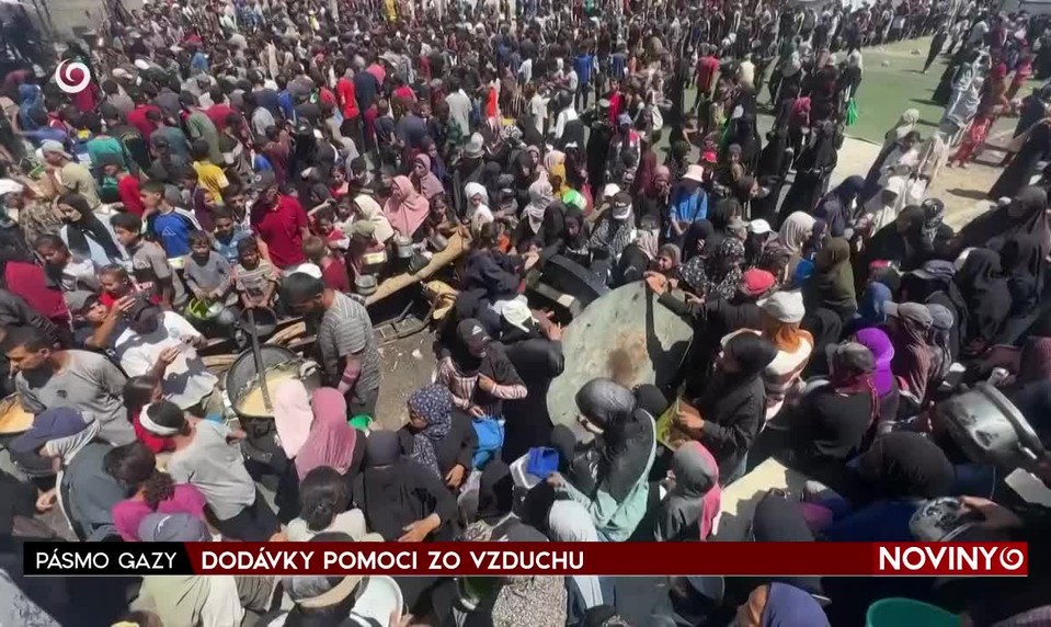 DODÁVKY POMOCI ZO VZDUCHU