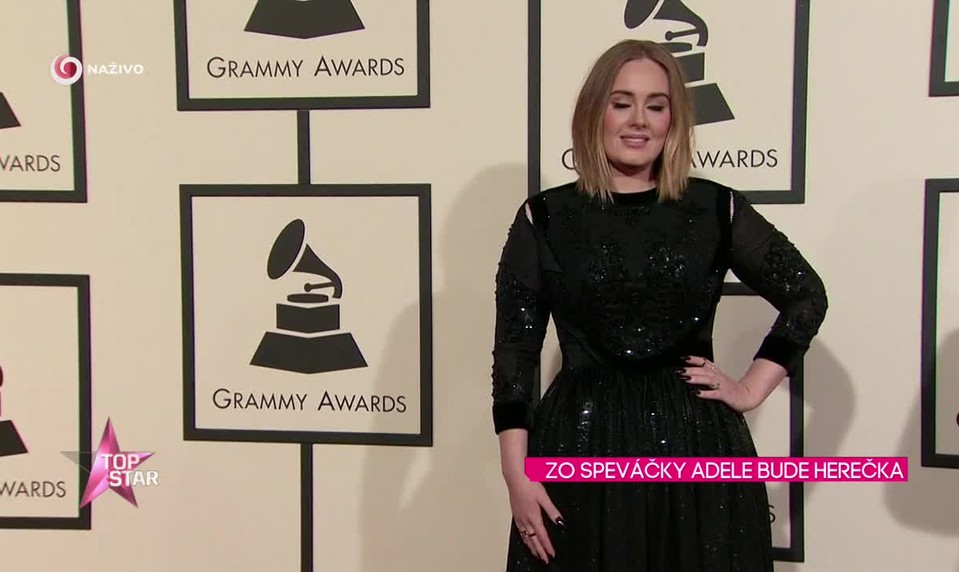 ZO SPEVÁČKY ADELE BUDE HEREČKA