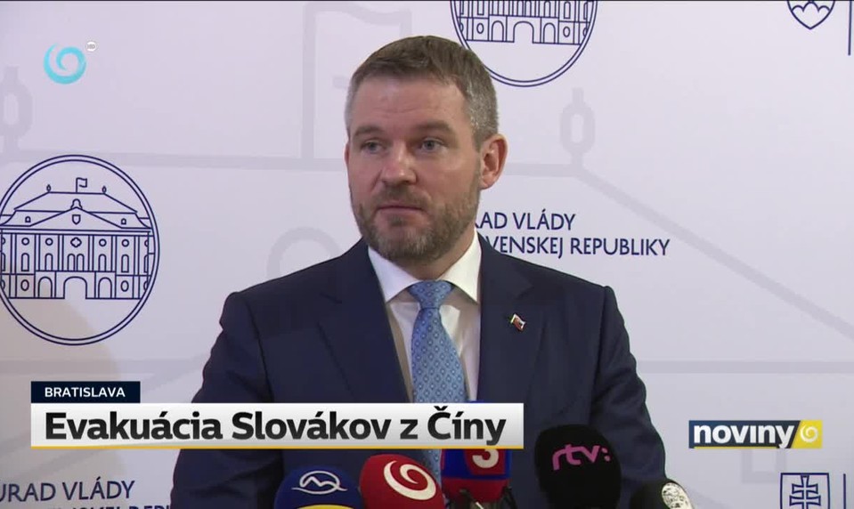 Evakuácia Slovákov z Číny