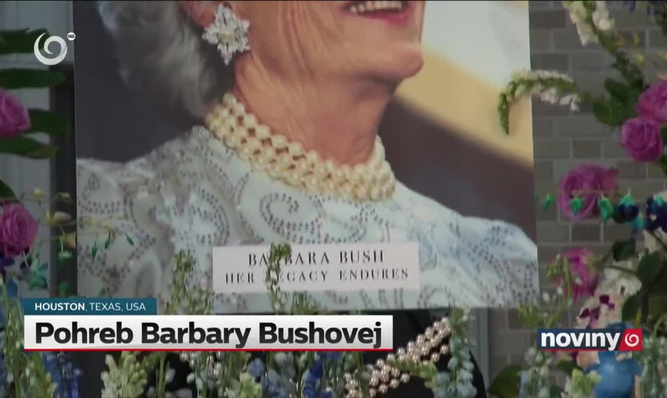 Pohreb Barbary Bushovej