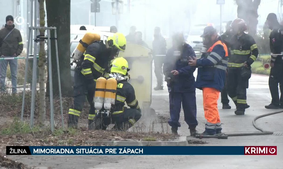 MIMORIADNA SITUÁCIA PRE ZÁPACH