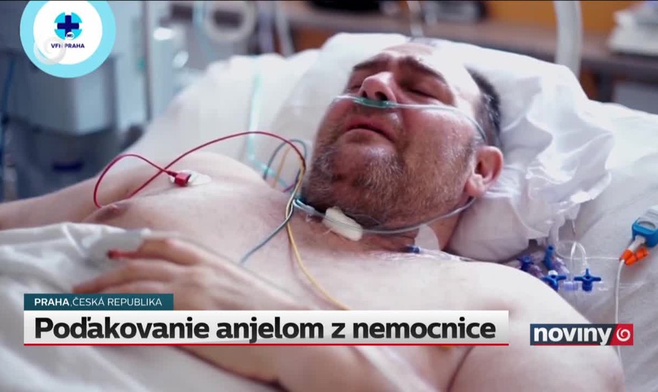Poďakovanie anjelom z nemocnice