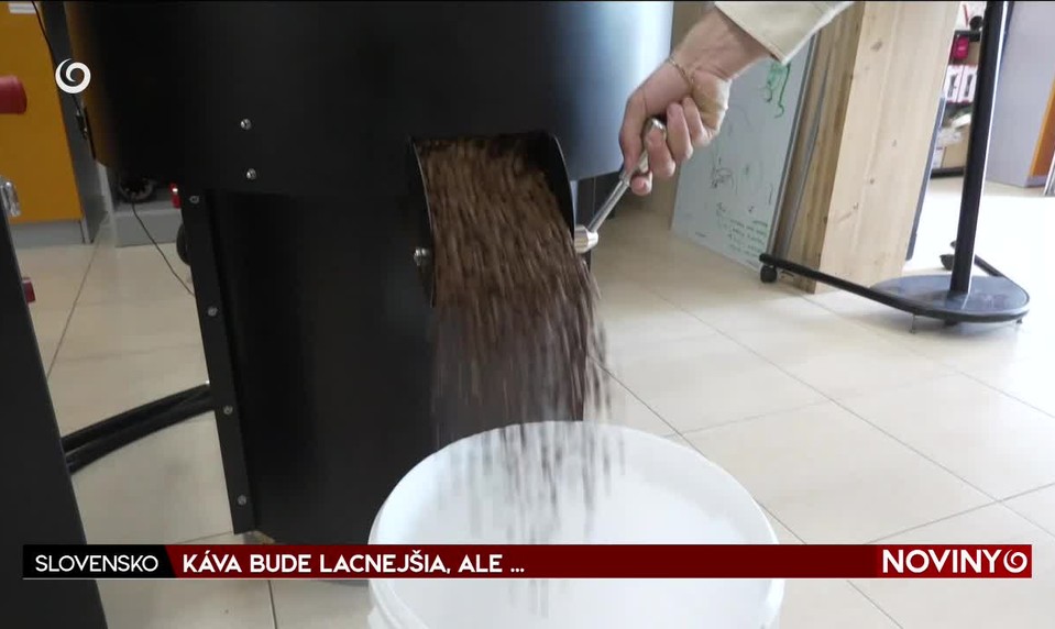 KÁVA BUDE LACNEJŠIA, ALE ...