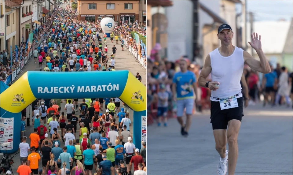 CHÁRA skončil na Rajeckom polmaratóne na 33. mieste so štartovým číslom 333