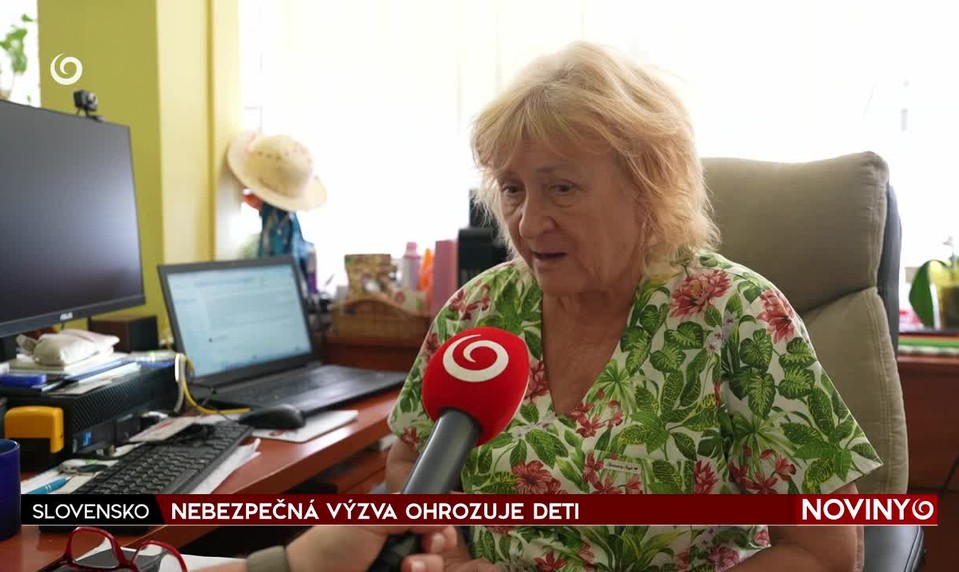 NEBEZPEČNÁ VÝZVA OHROZUJE DETI