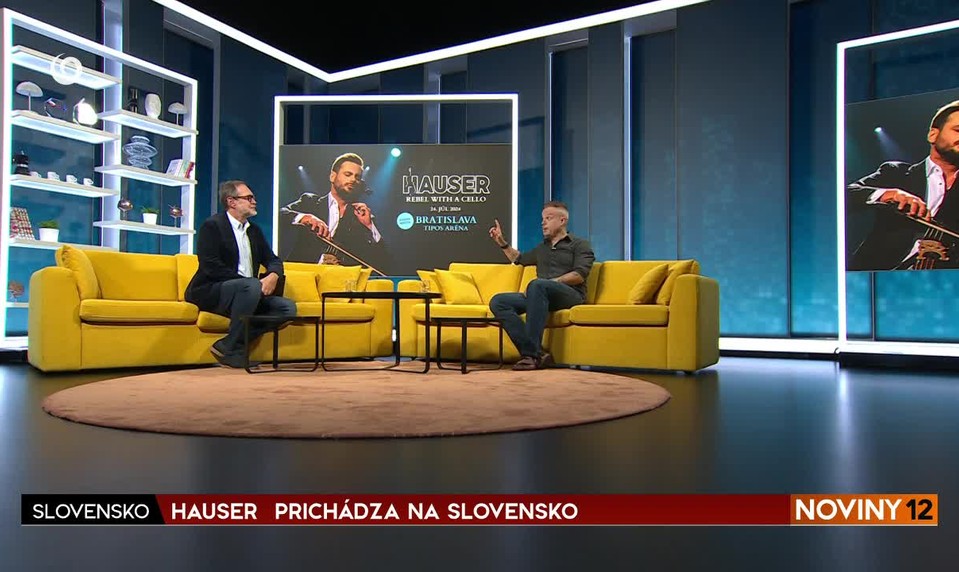 HAUSER PRICHÁDZA NA SLOVENSKO