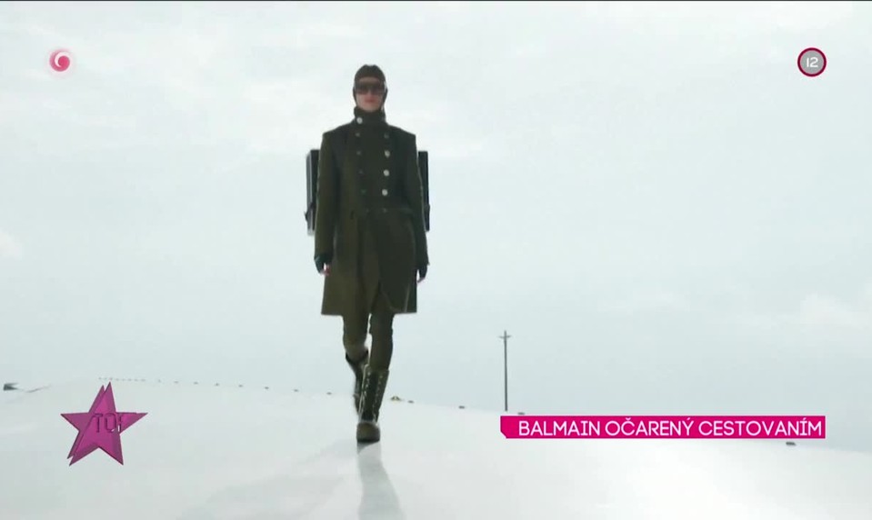 BALMAIN OČARENÝ CESTOVANÍM