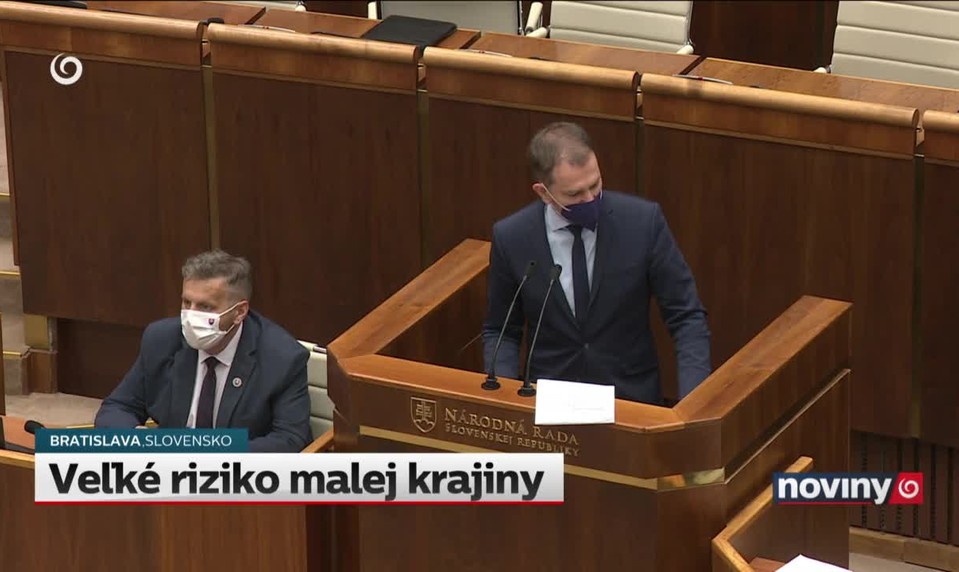 Veľké riziko malej krajiny