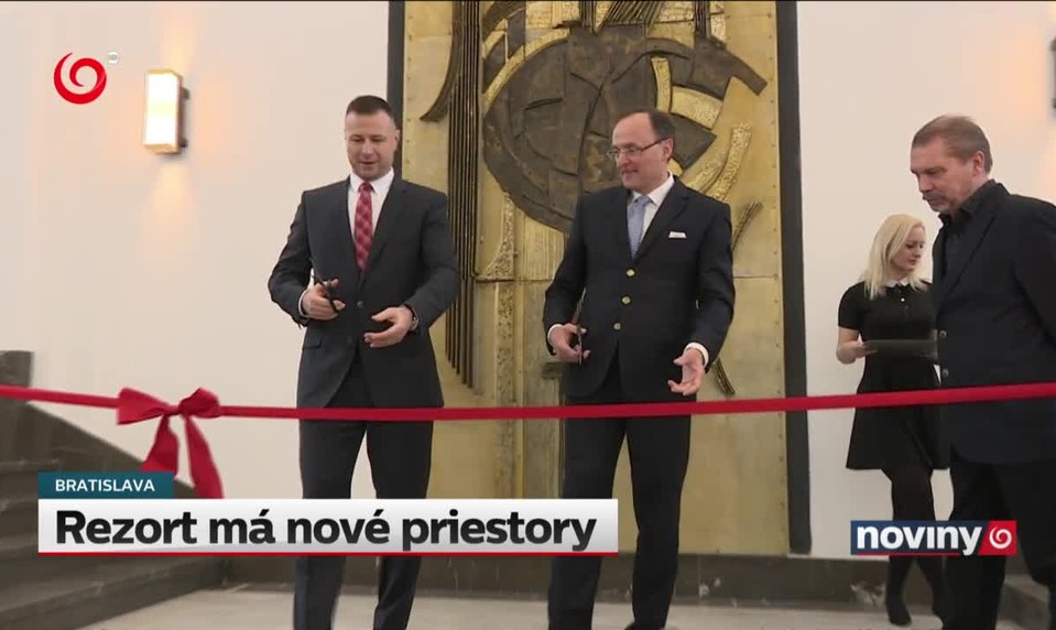 Rezort má nové priestory