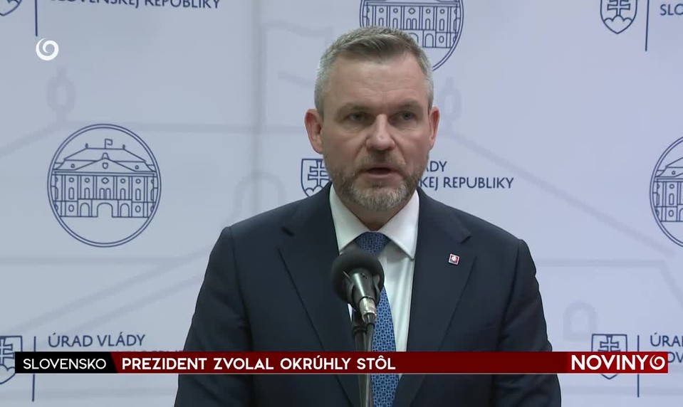 PREZIDENT ZVOLAL OKRÚHLY STÔL