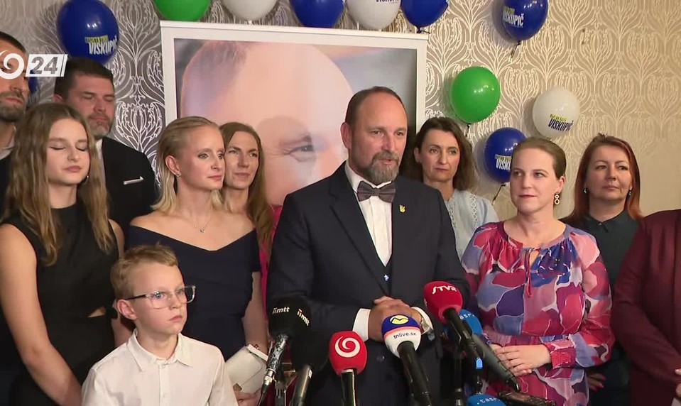 Tlačová beseda: Jozef Viskupič obhájil post župana Trnavského kraja